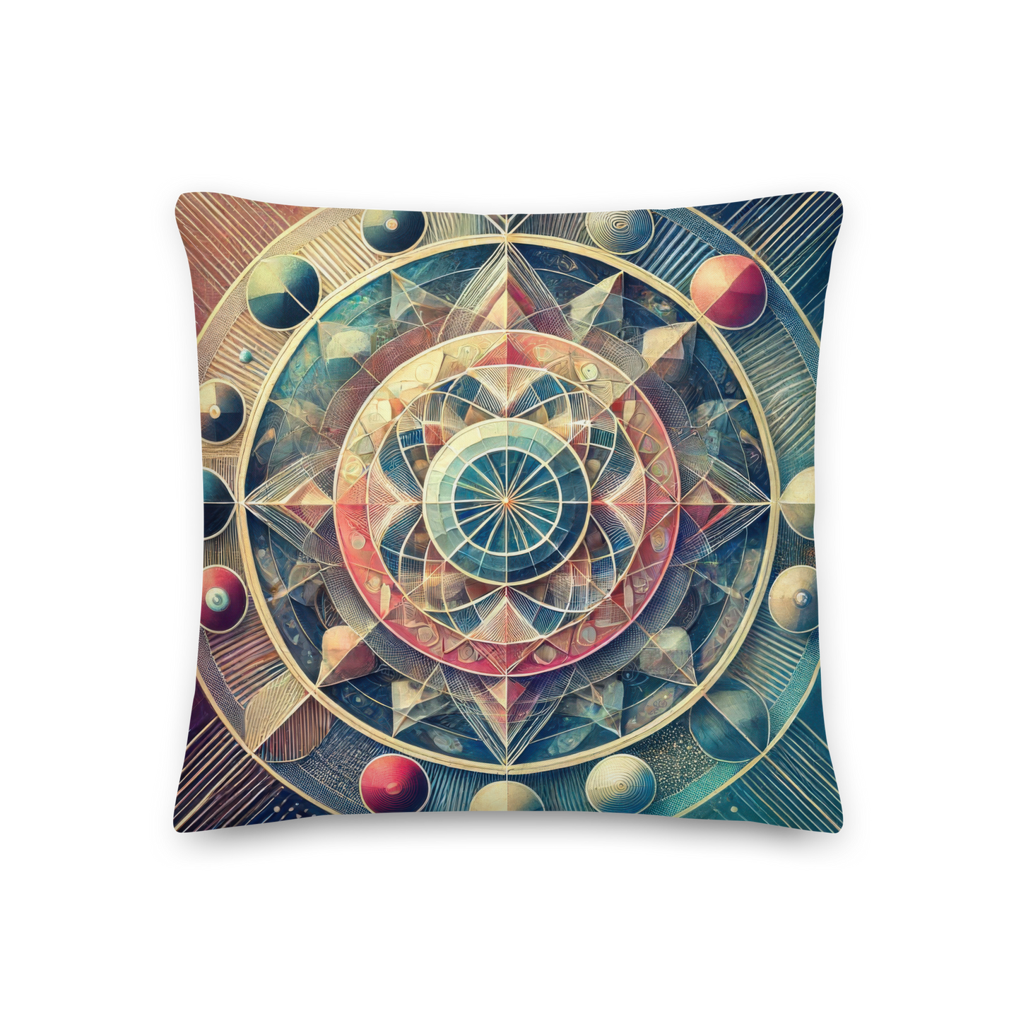 Abstract Art Pillow: Unified Cadence