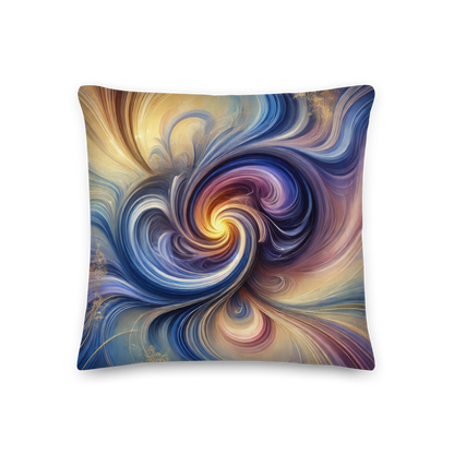 Abstract Art Pillow: Unified Symphony