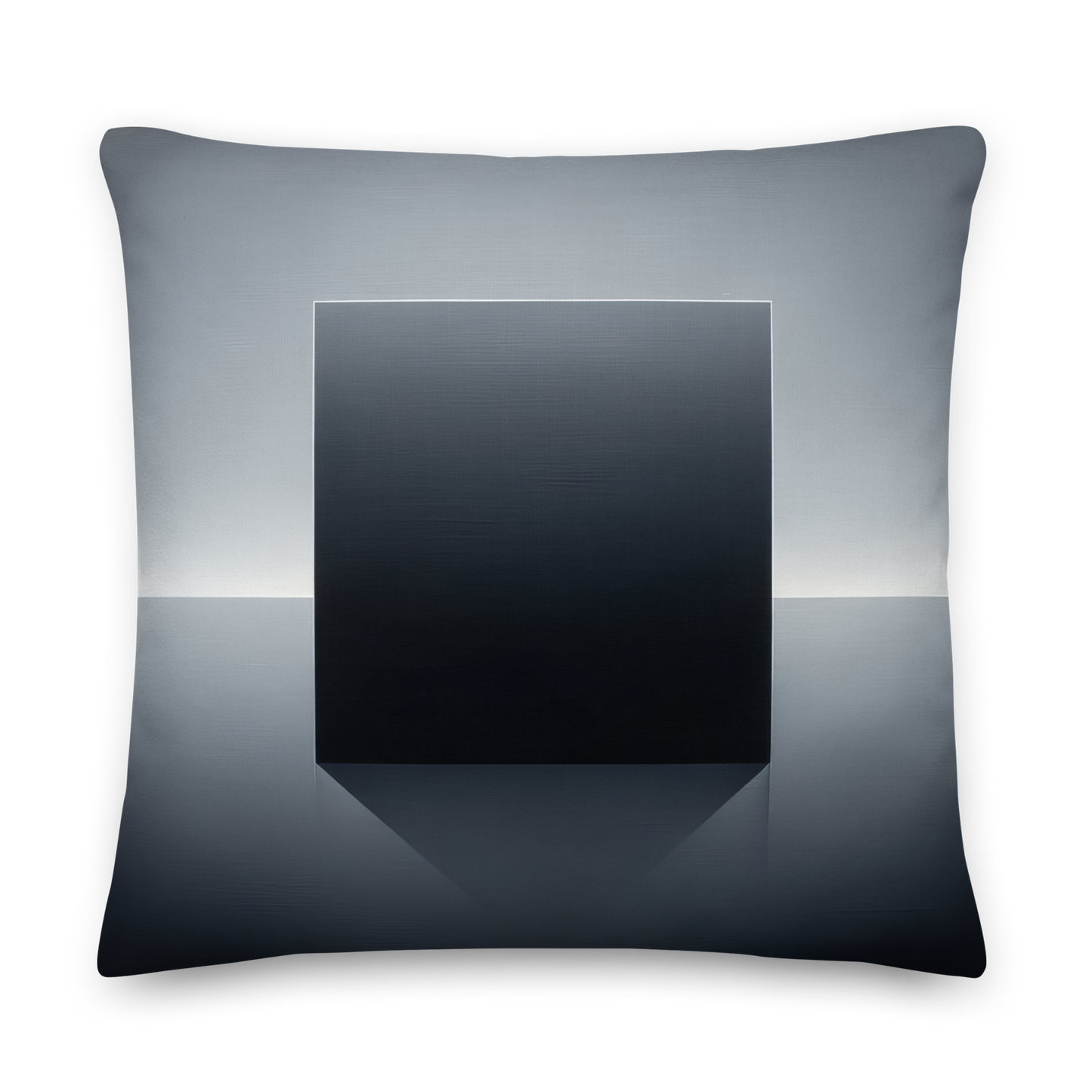 Abstract Art Pillow: Strategic Silence