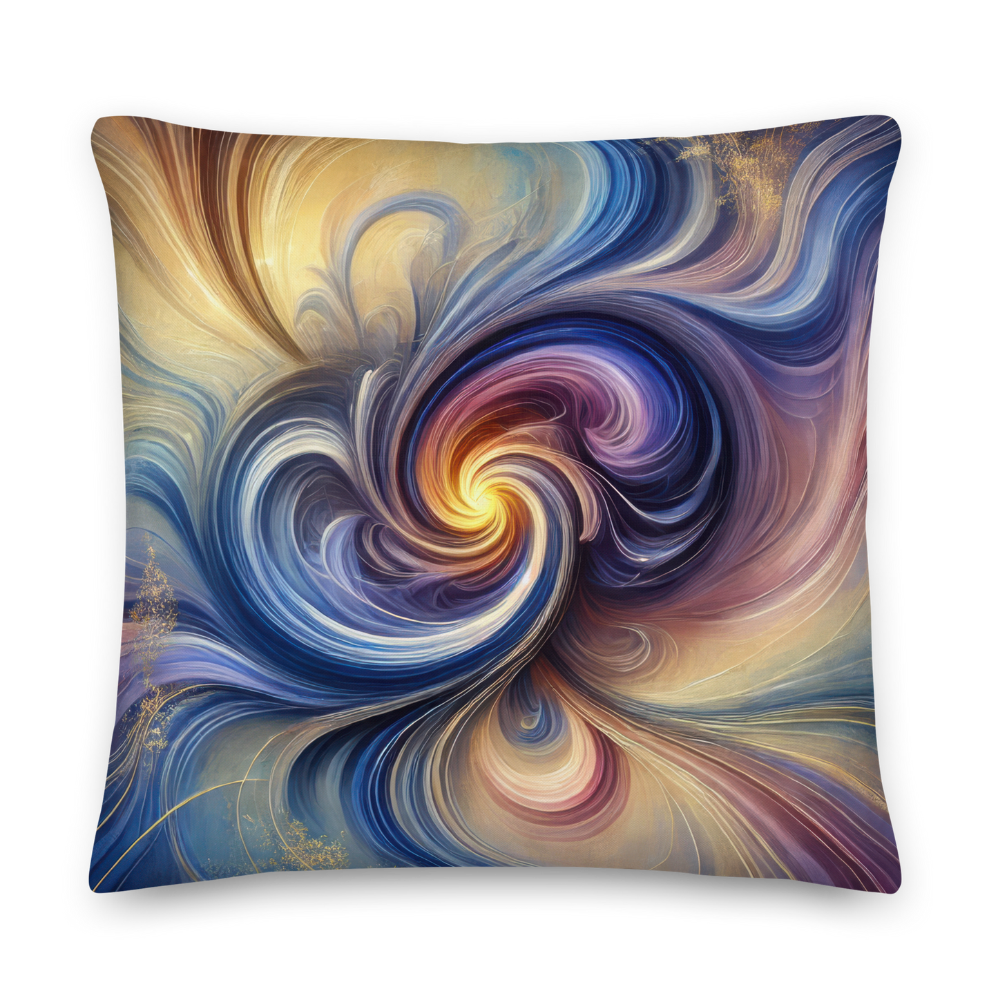 Abstract Art Pillow: Unified Symphony