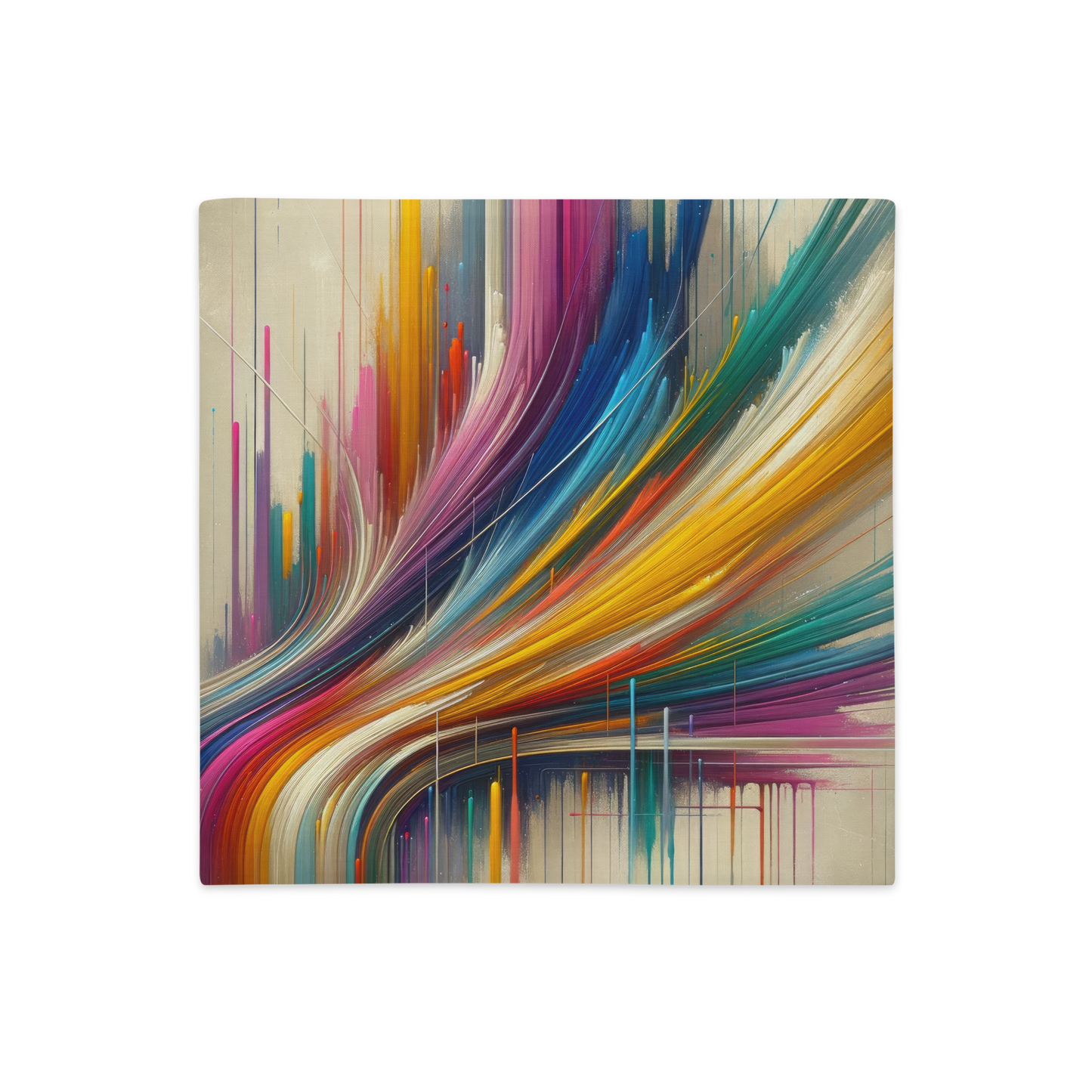 抽象艺术枕套：伊普西龙-365的《期待光谱》