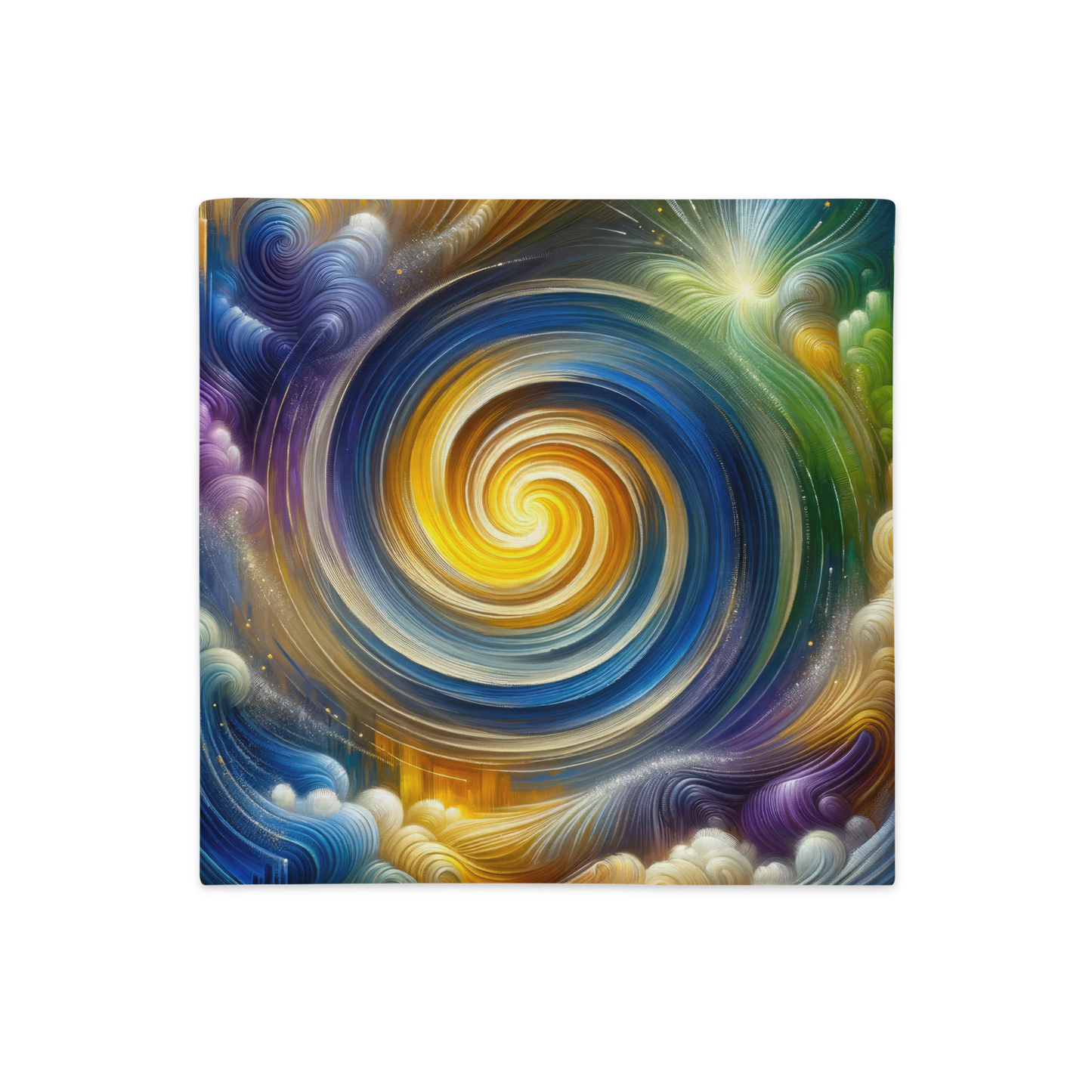 Abstract Art Pillow Case: Illuminated Integration (Cover Only)