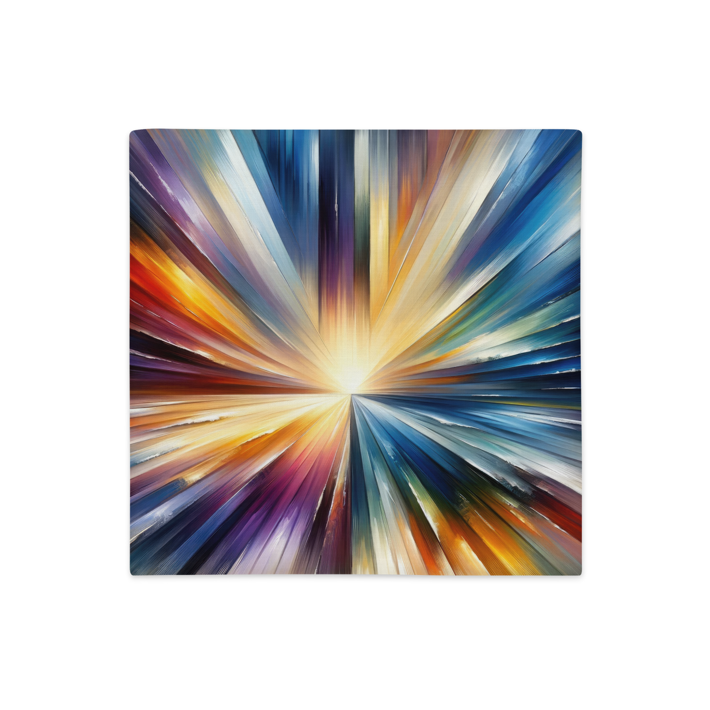 Abstract Art Pillow Case: Synthesis of Horizons (Cover Only)