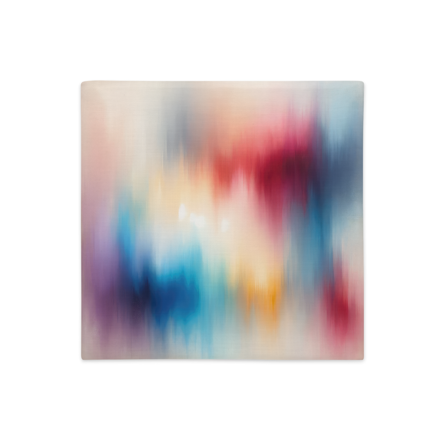 Abstract Art Pillow Case: Evolving Spectrum (Cover Only)