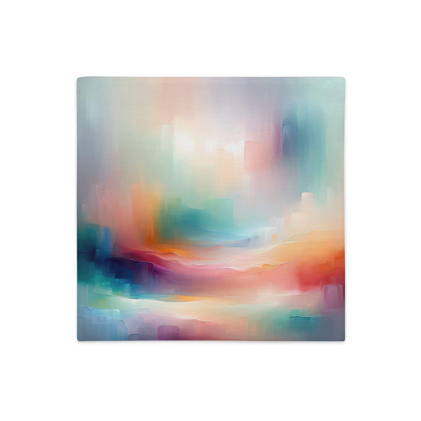 Abstract Art Pillow Case: Empathetic Spectrum (Cover Only)