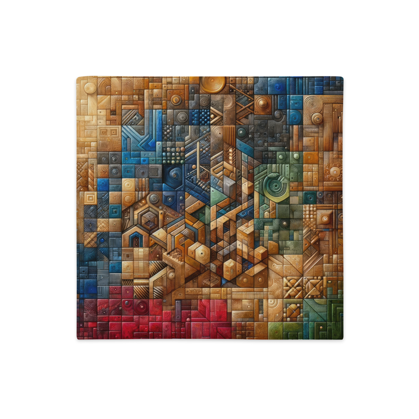 Abstract Art Pillow Case: Foresight Tapestry (Cover Only)