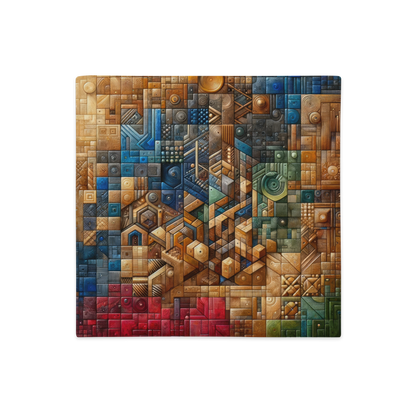 Abstract Art Pillow Case: Foresight Tapestry (Cover Only)