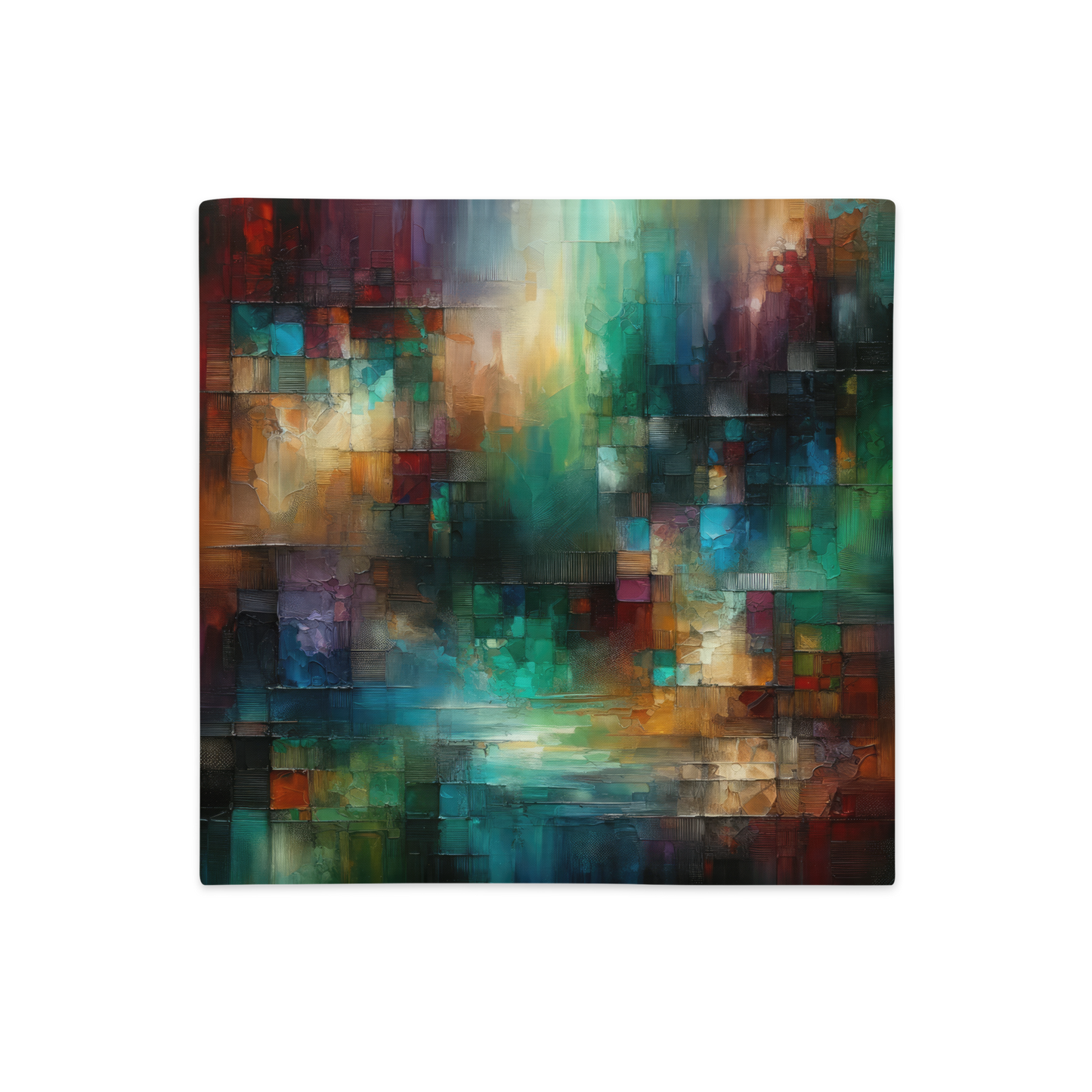 Abstract Art Pillow Case: Depth of Insight (Cover Only)