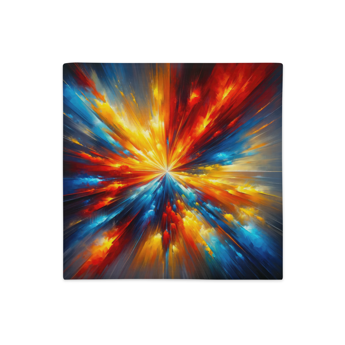 Abstract Art Pillow Case: Catalyst of Change (Cover Only)