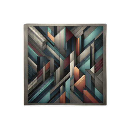 Abstract Art Pillow Case: Strategic Dimensions (Cover Only)