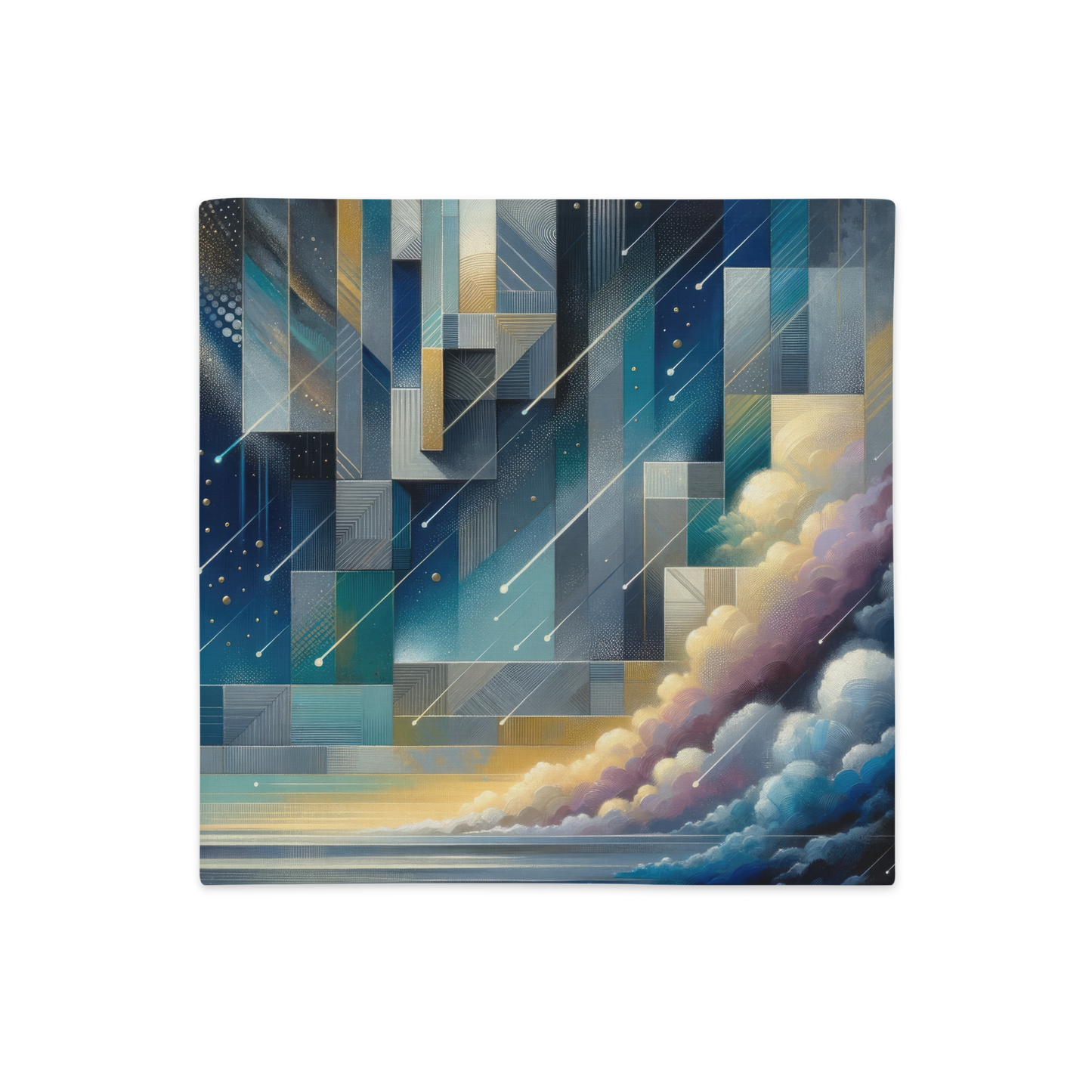 Abstract Art Pillow Case: Exploratory Echelons (Cover Only)