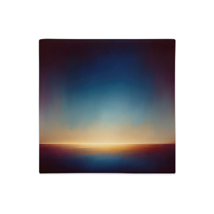Abstract Art Pillow Case: Pensive Panorama (Cover Only)