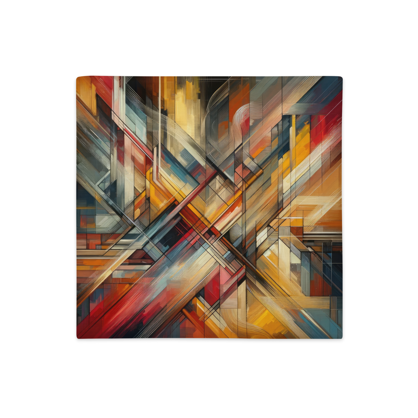 Abstract Art Pillow Case: Adaptive Insights (Cover Only)