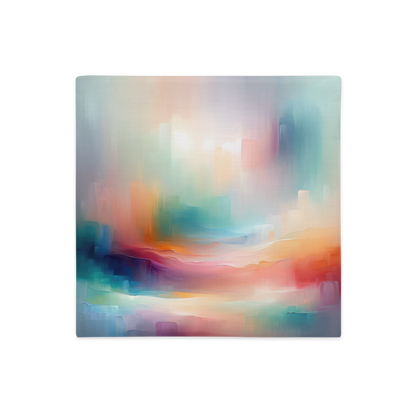 Abstract Art Pillow Case: Empathetic Spectrum (Cover Only)