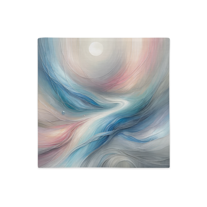 Abstract Art Pillow Case: Compassionate Currents (Cover Only)