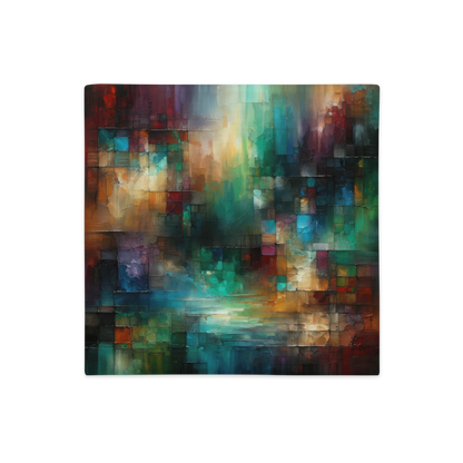 Abstract Art Pillow Case: Depth of Insight (Cover Only)