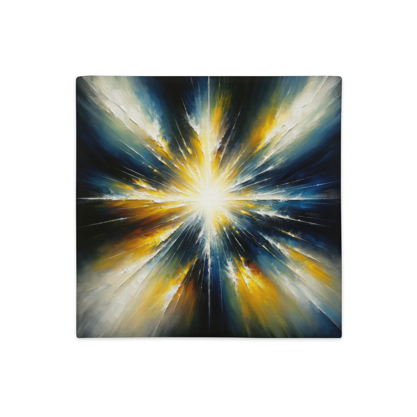 Abstract Art Pillow Case: Enlightening Emanations (Cover Only)