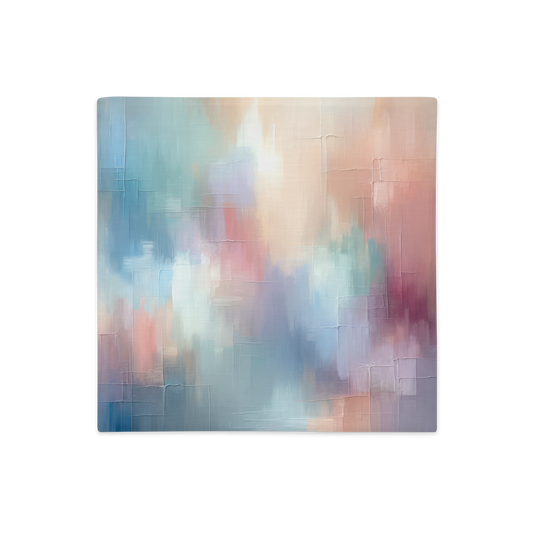 Abstract Art Pillow Case: Empathetic Resonance (Cover Only)