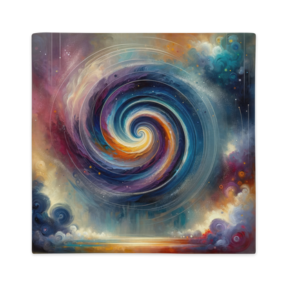 Abstract Art Pillow Case: Harmonic Symphony (Cover Only)