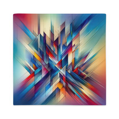 Abstract Art Pillow Case: Dynamic Synthesis Abstract (Cover Only)