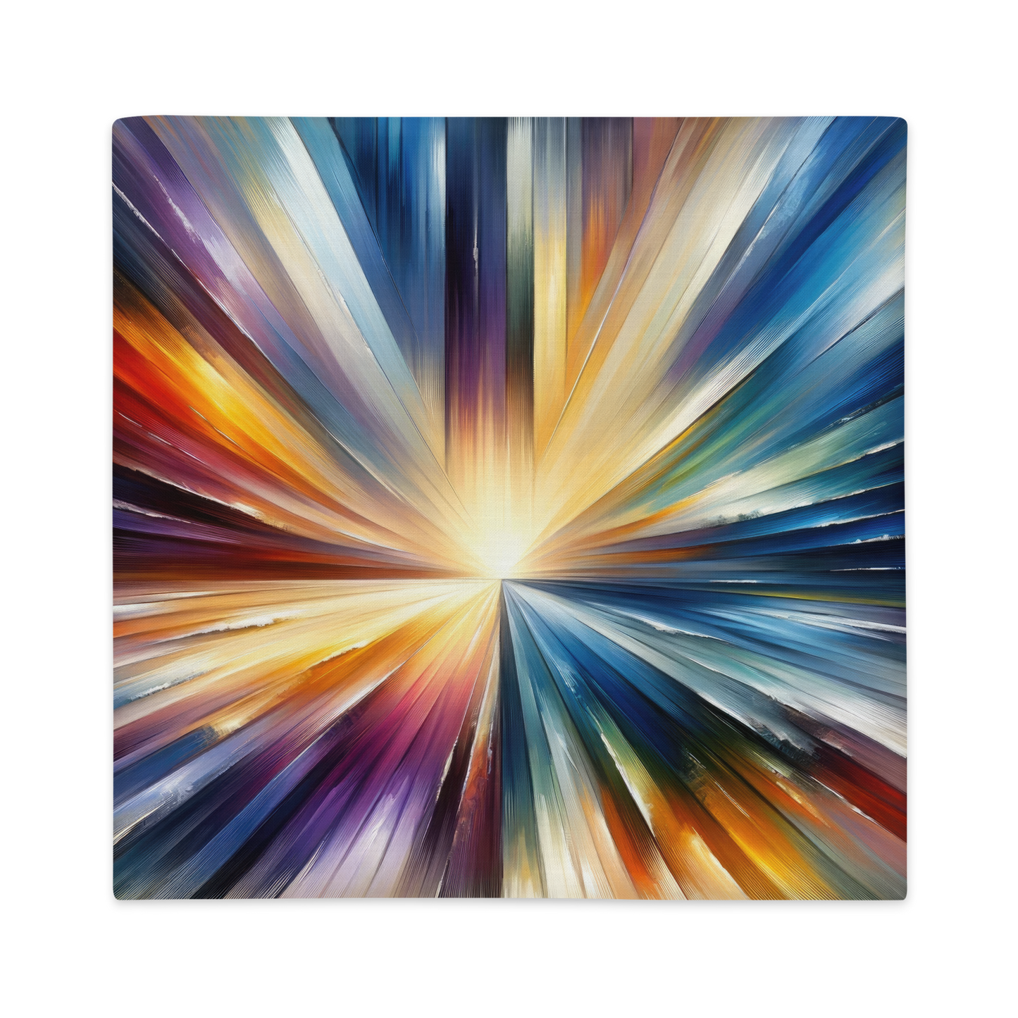 Abstract Art Pillow Case: Synthesis of Horizons (Cover Only)