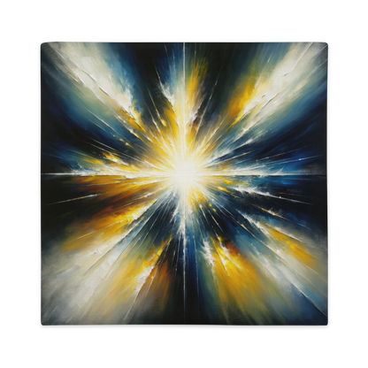 Abstract Art Pillow Case: Enlightening Emanations (Cover Only)