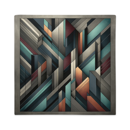 Abstract Art Pillow Case: Strategic Dimensions (Cover Only)