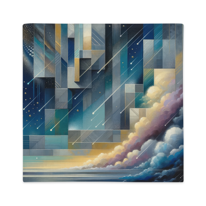 Abstract Art Pillow Case: Exploratory Echelons (Cover Only)