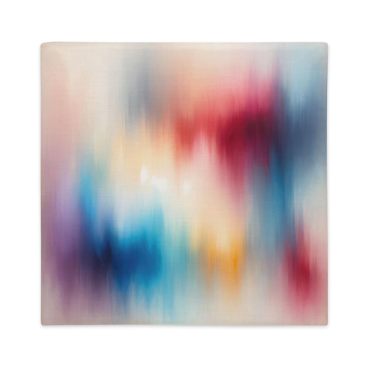 Abstract Art Pillow Case: Evolving Spectrum (Cover Only)