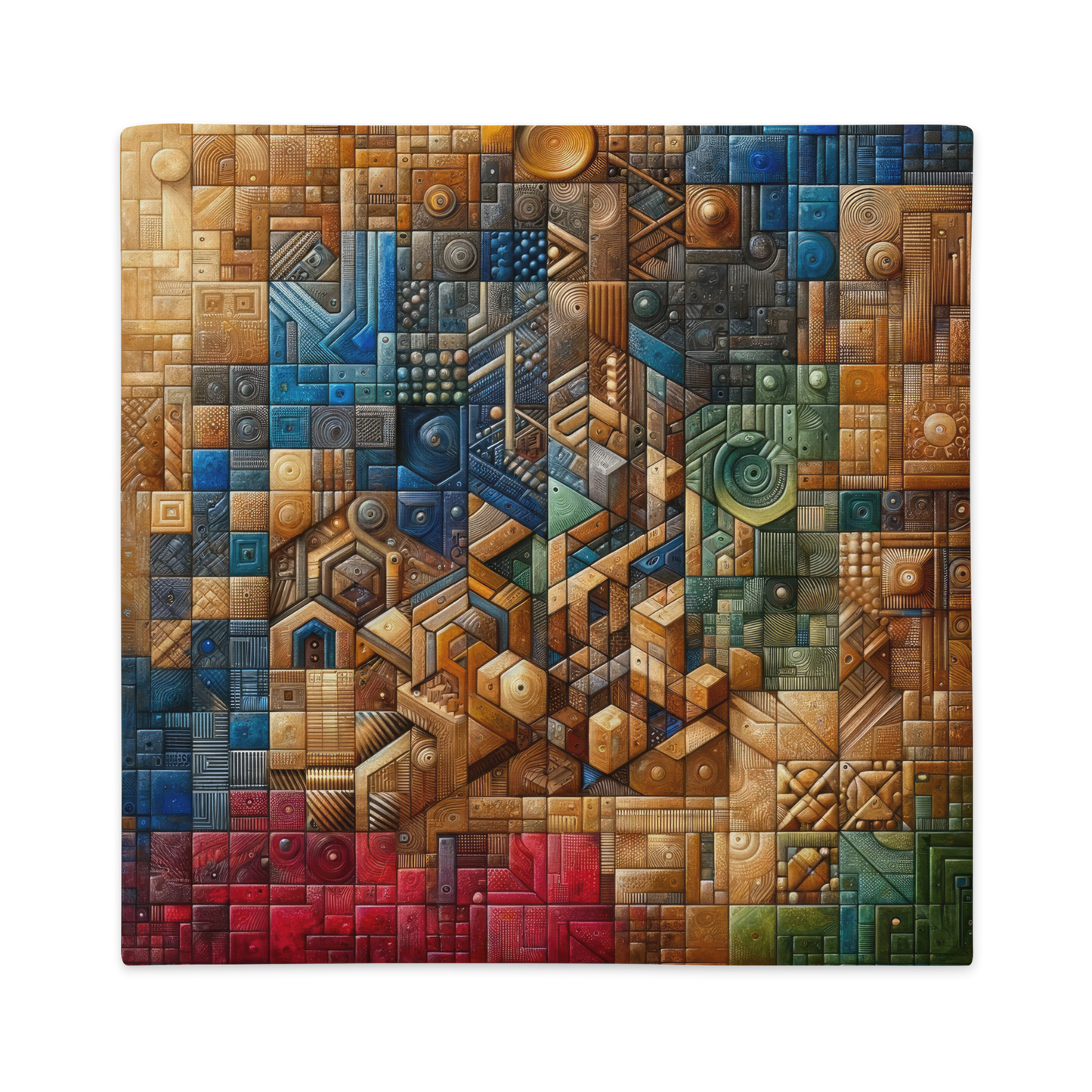 Abstract Art Pillow Case: Foresight Tapestry (Cover Only)