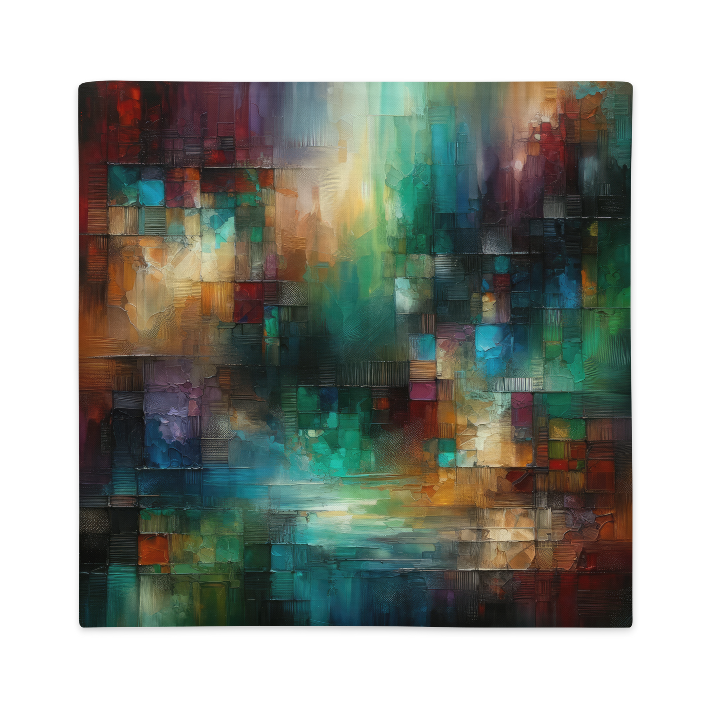 Abstract Art Pillow Case: Depth of Insight (Cover Only)
