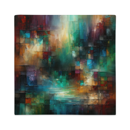 Abstract Art Pillow Case: Depth of Insight (Cover Only)