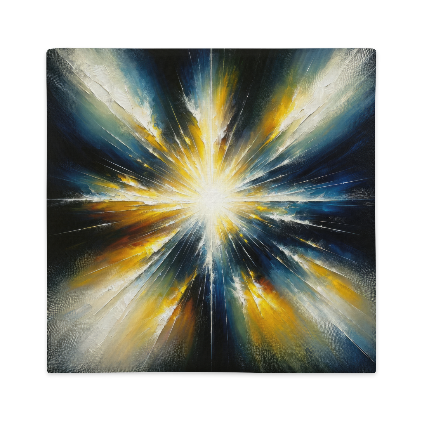 Abstract Art Pillow Case: Enlightening Emanations (Cover Only)