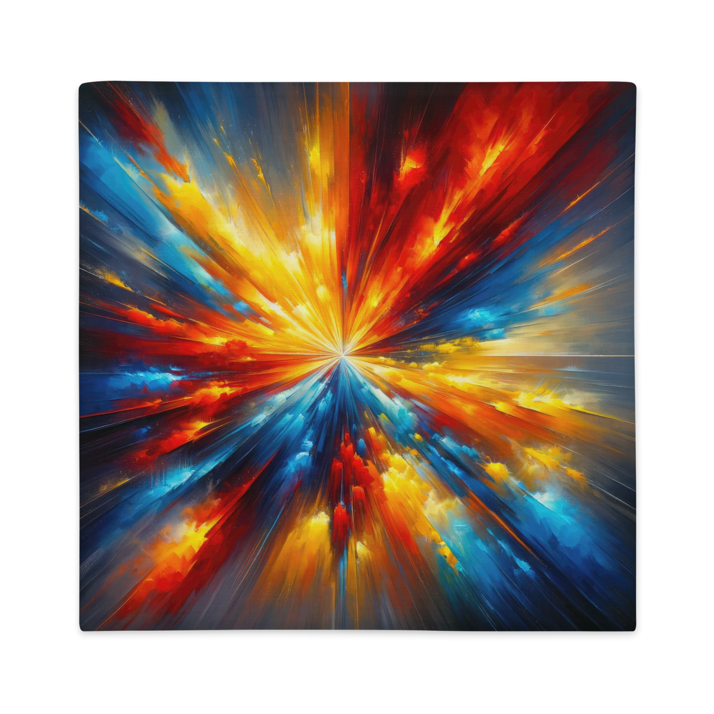 Abstract Art Pillow Case: Catalyst of Change (Cover Only)