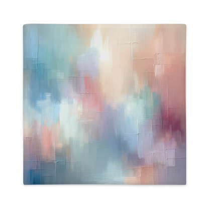Abstract Art Pillow Case: Empathetic Resonance (Cover Only)