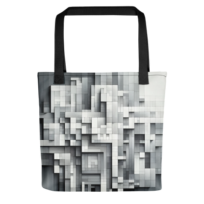 Abstract Art Tote Bag: Framework of Intent