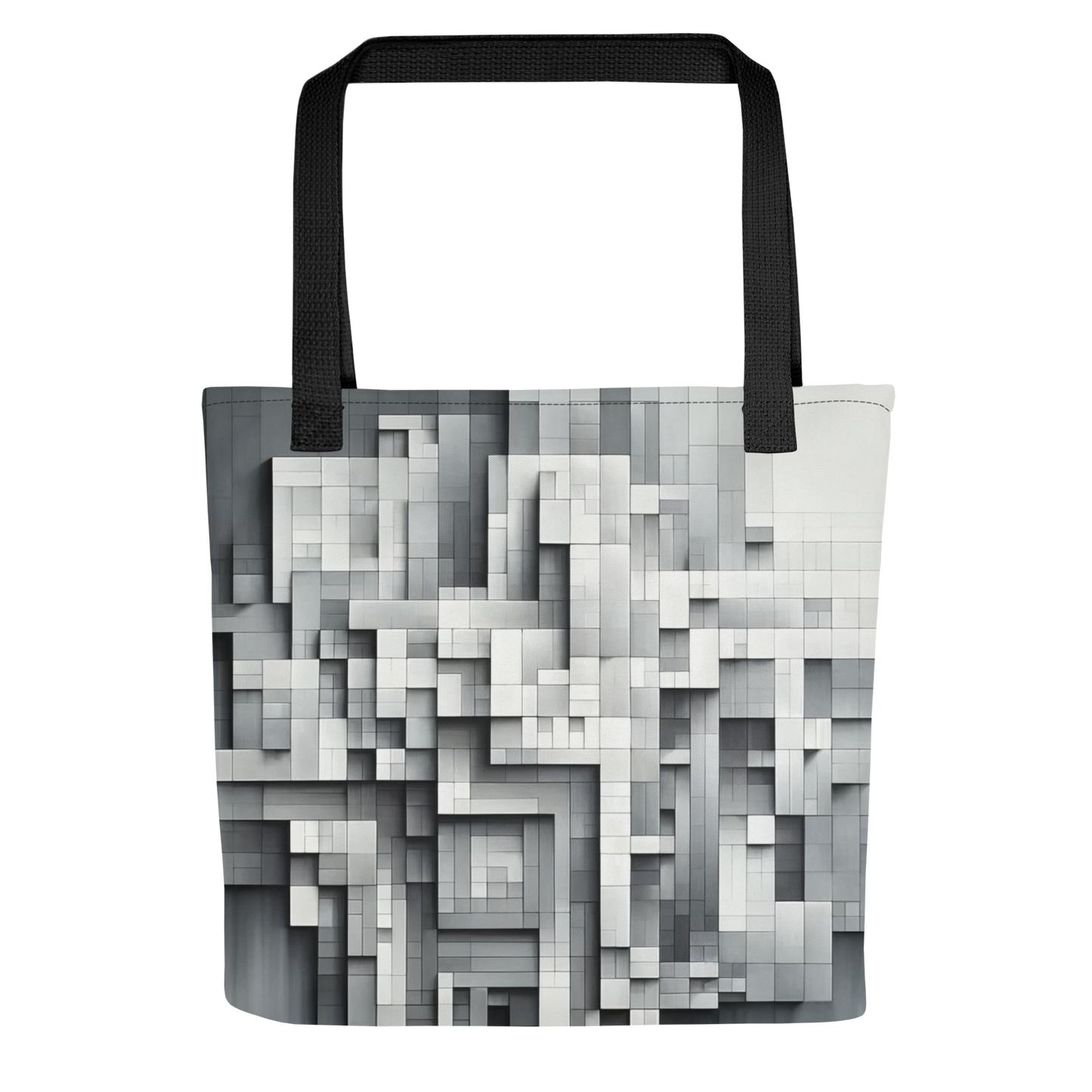 Abstract Art Tote Bag: Framework of Intent