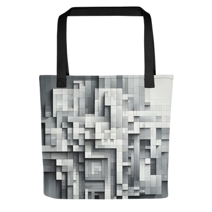 Abstract Art Tote Bag: Framework of Intent