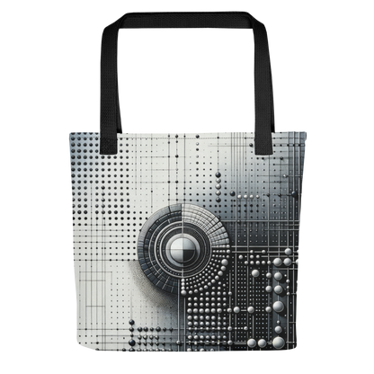 Abstract Art Tote Bag: Precision Matrix