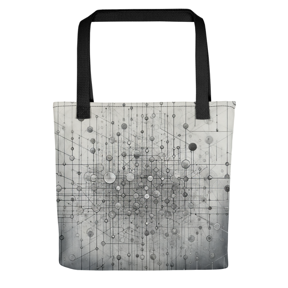 Abstract Art Tote Bag: Precision Network