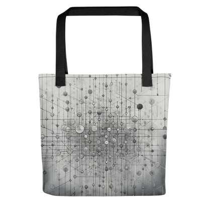 Abstract Art Tote Bag: Precision Network