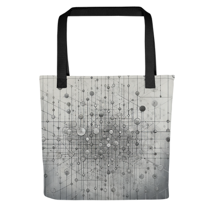 Abstract Art Tote Bag: Precision Network