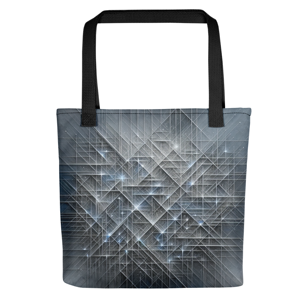 Abstract Art Tote Bag: Strategic Weave