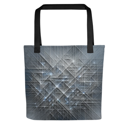 Abstract Art Tote Bag: Strategic Weave