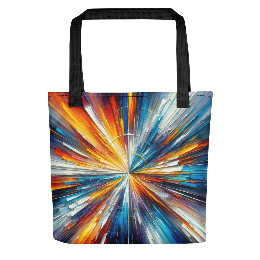 Abstract Art Tote Bag: Engaged Pulse