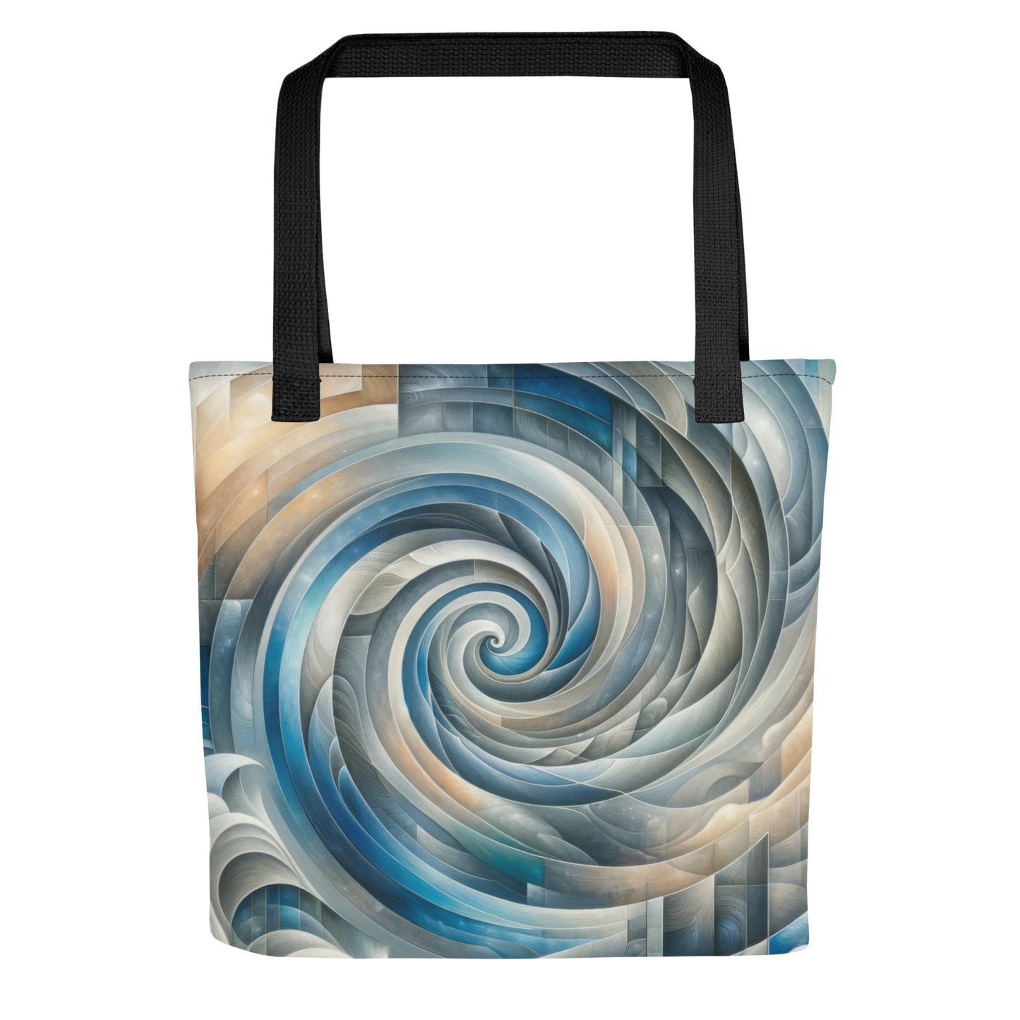 Abstract Art Tote Bag: Equilibrium Nexus