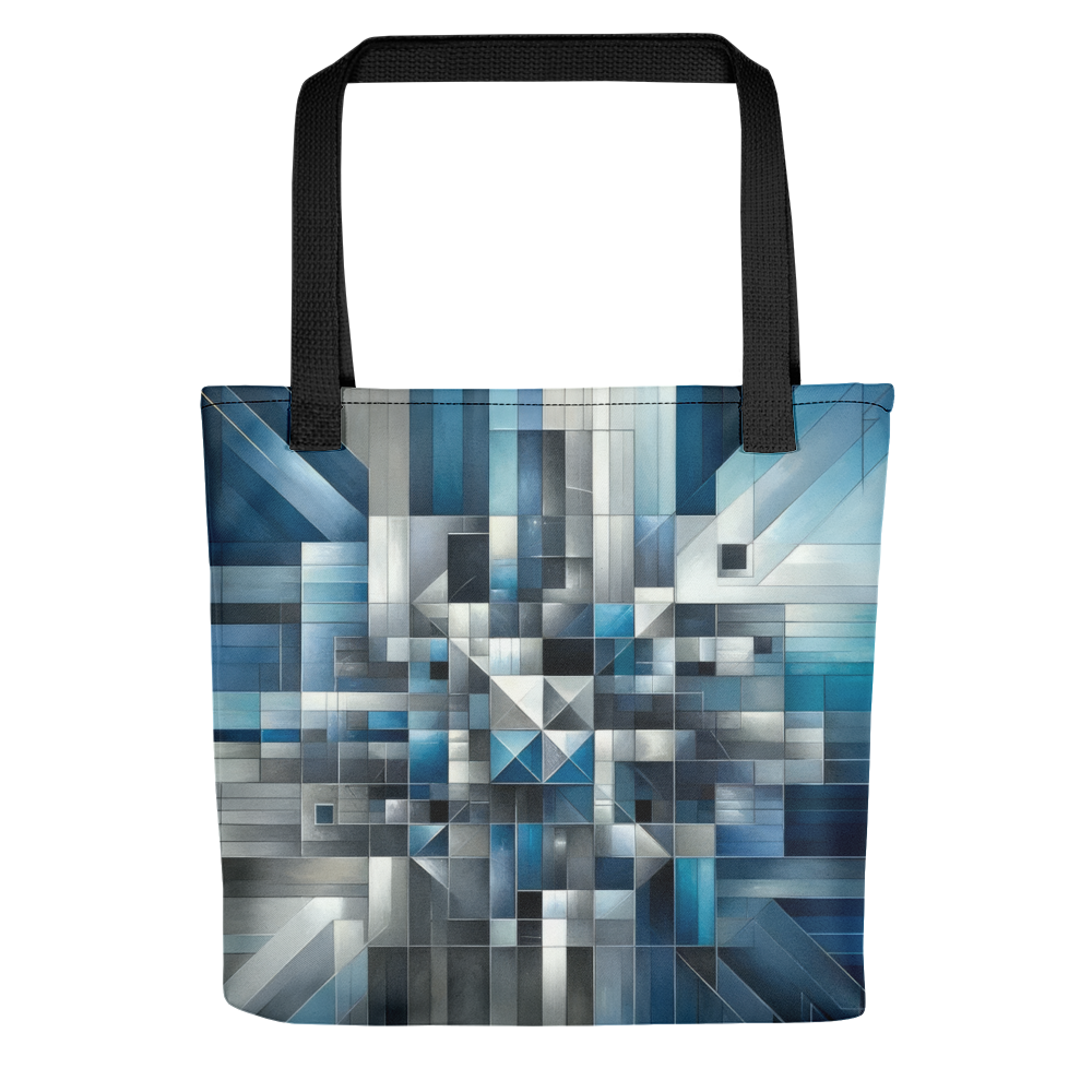 Abstract Art Tote Bag: Determined Equilibrium