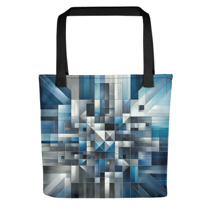 Abstract Art Tote Bag: Determined Equilibrium