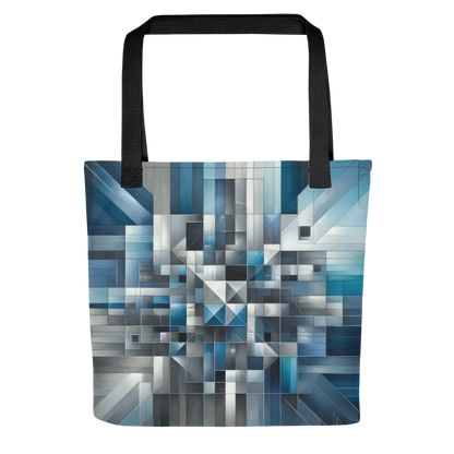 Abstract Art Tote Bag: Determined Equilibrium