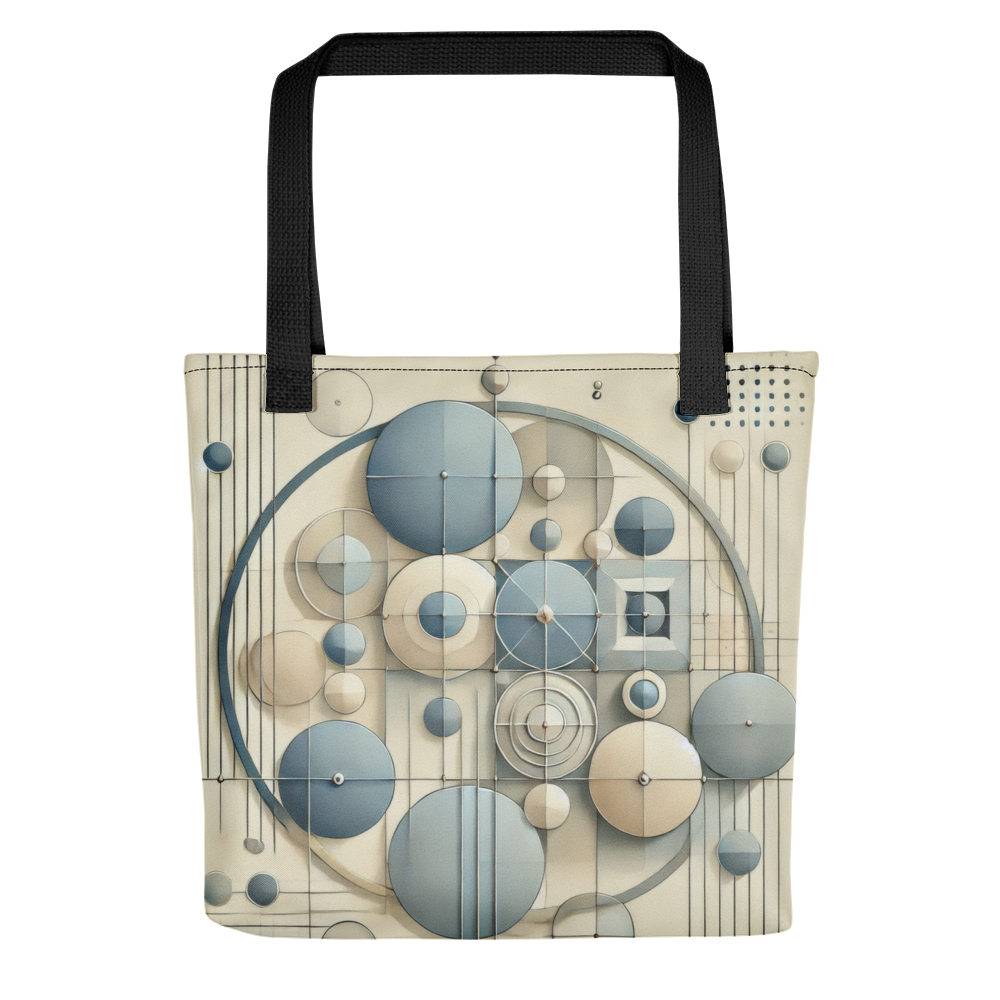 Abstract Art Tote Bag: Balanced Equilibrium